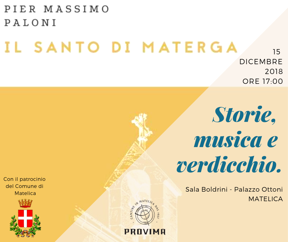 locandina il santo di materga 15 dicembre 2018