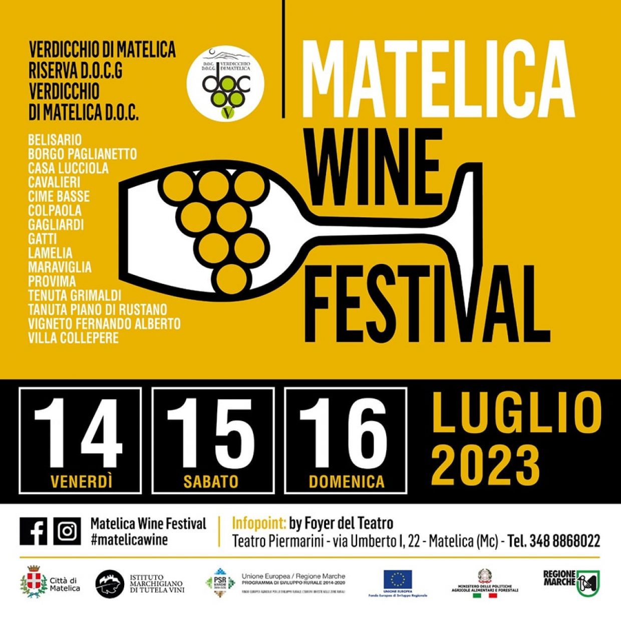 Matelica Wine Festival 2023 – Programma completo